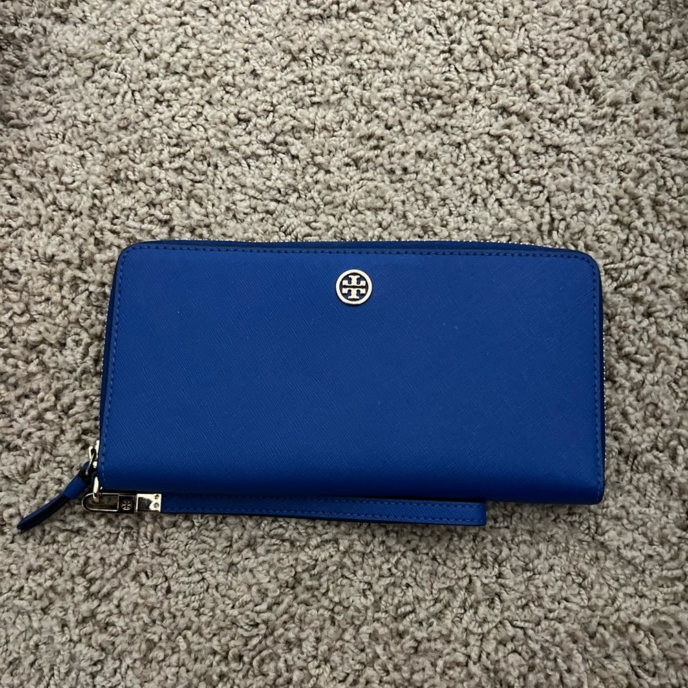 Tory Burch Royal Blue Wallet